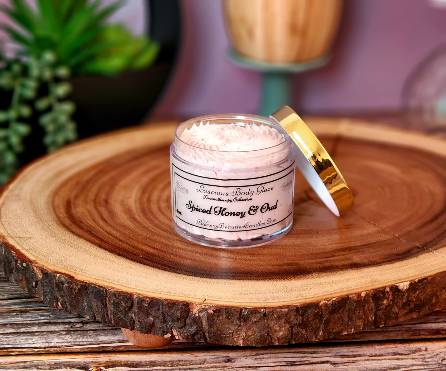 Spiced Honey & Oud Body Glaze