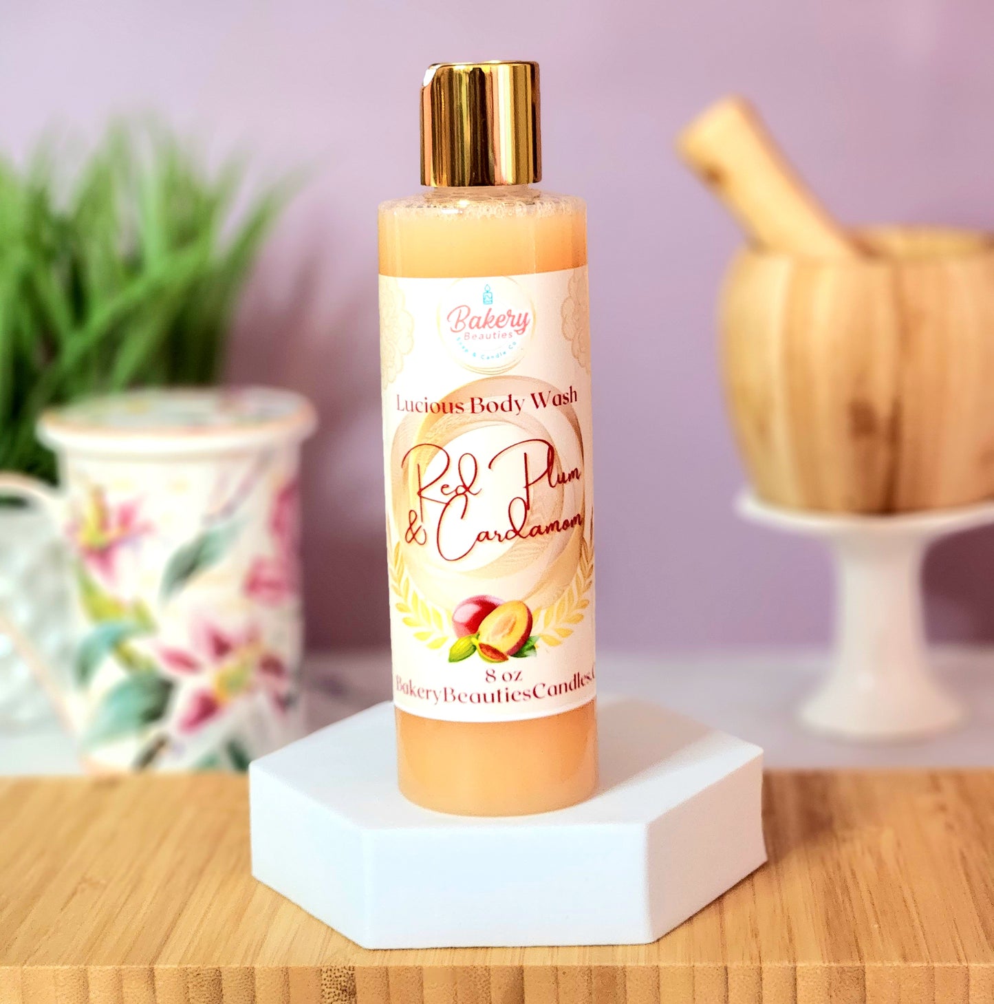 Red Plum & Cardamom Body Wash