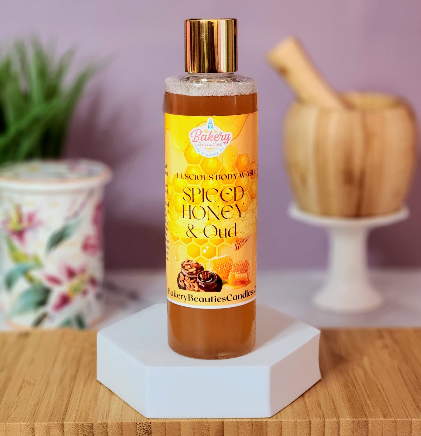 Spiced Honey & Oud Body Wash