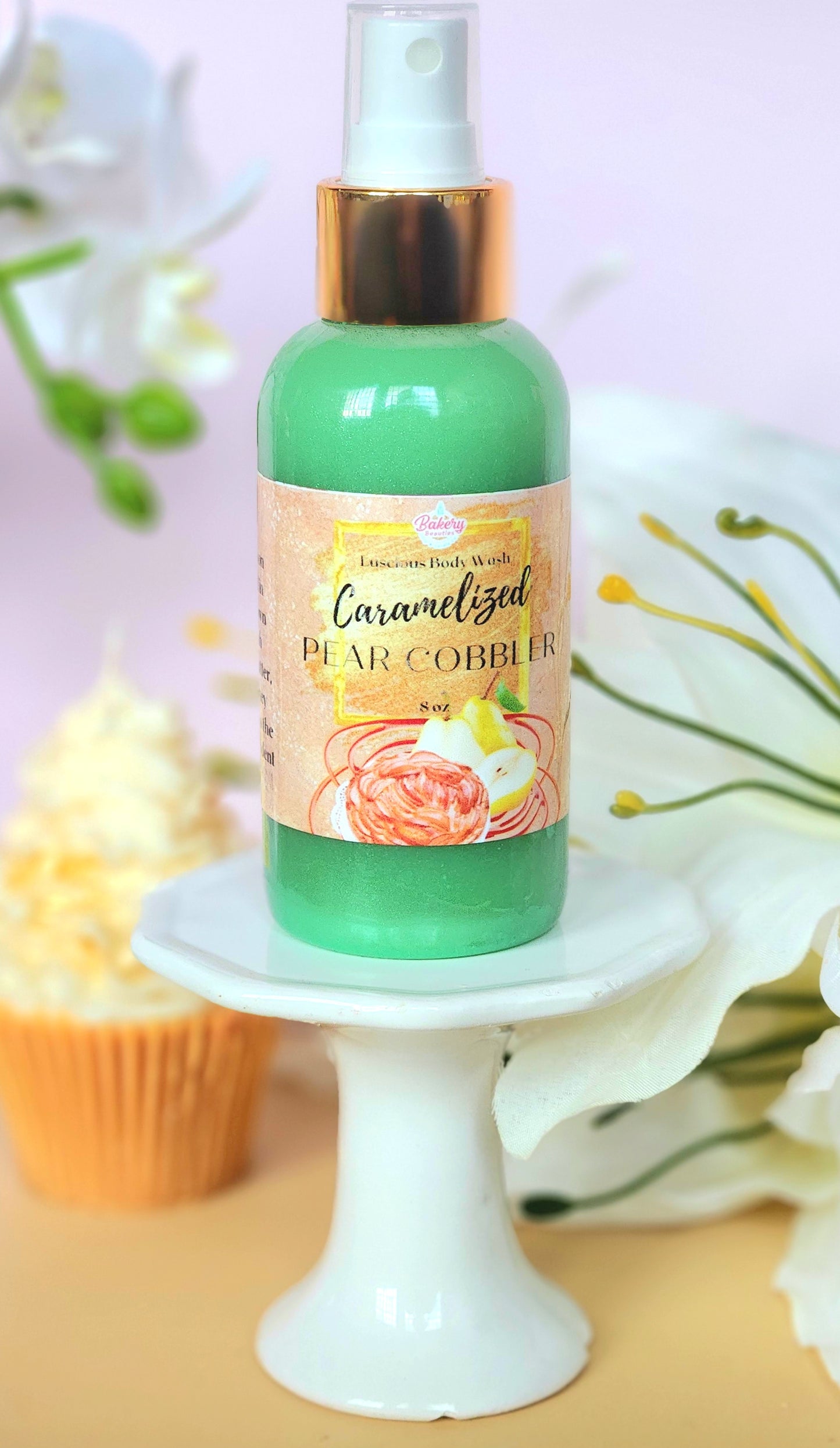 Caramelized Pear Cobbler Sparkling Body Spray