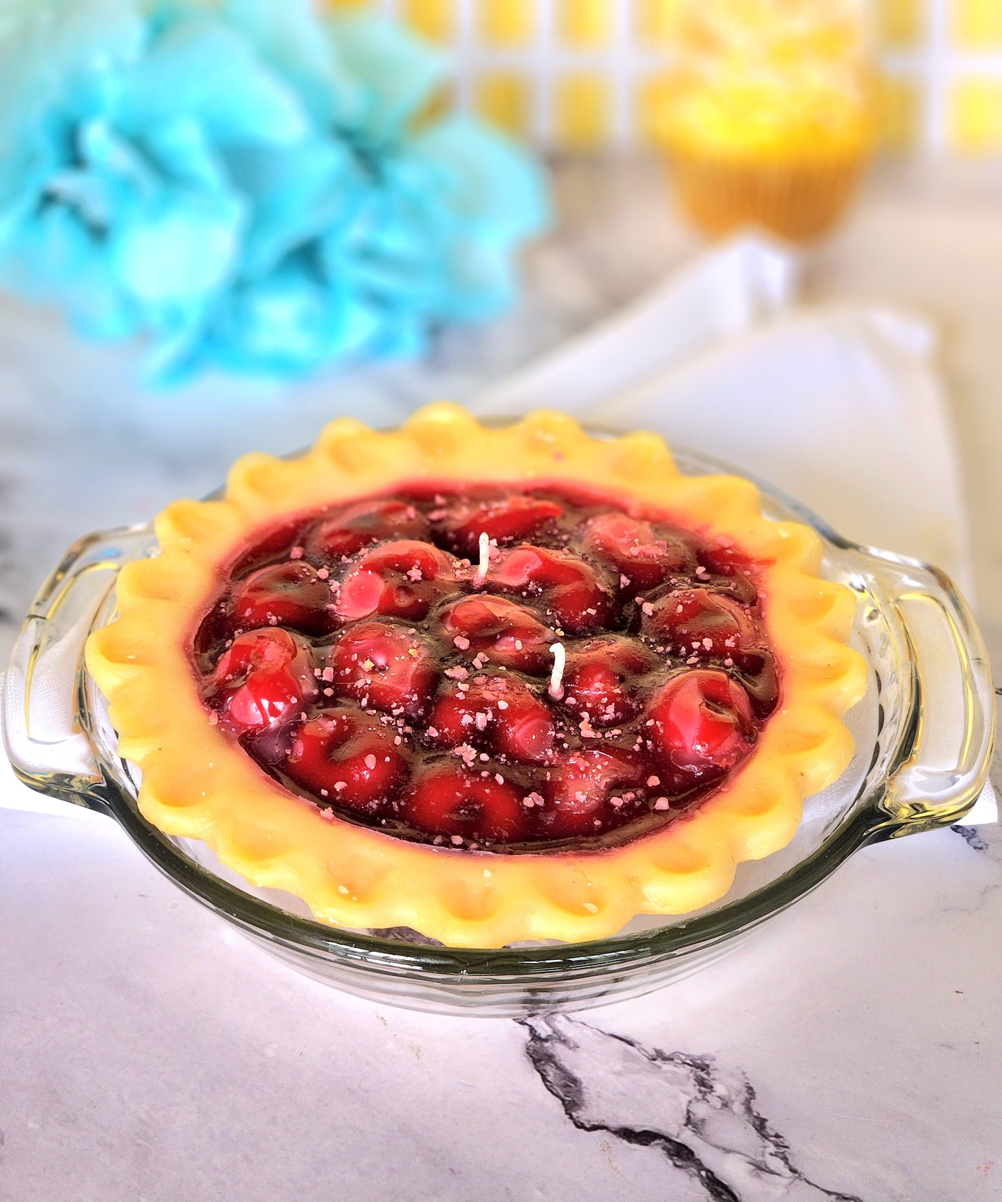Fresh Baked Mini Cherry Pie Candle