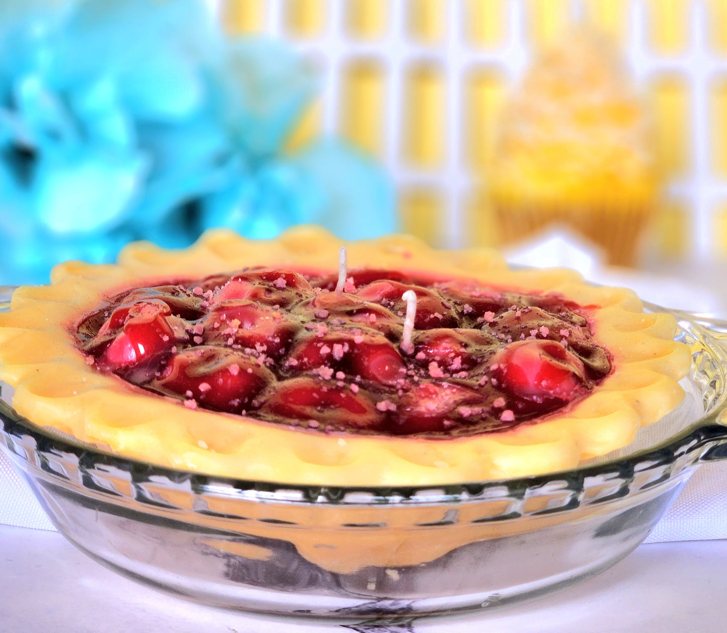 Fresh Baked Mini Cherry Pie Candle