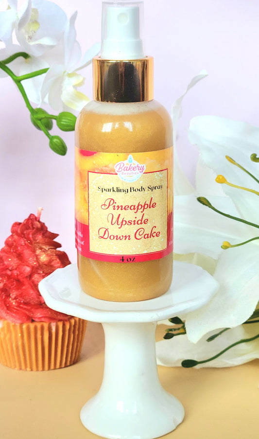 Pineapple Upside Down Cake Sparkling Body Spray