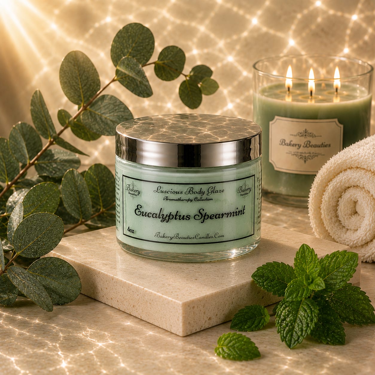 Eucalyptus Spearmint Body Glaze