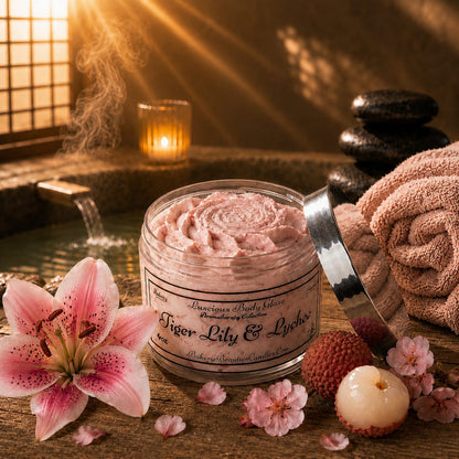 Tiger Lily & Lychee Body Glaze