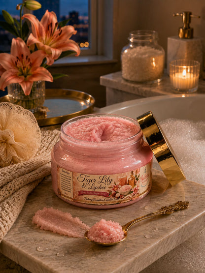 Tiger Lily & Lychee Body Brûlée Sugar Scrub