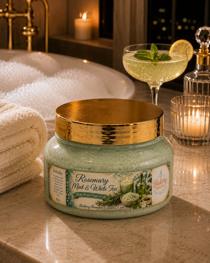 Rosemary Mint & White Tea Body Brûlée Sugar Scrub