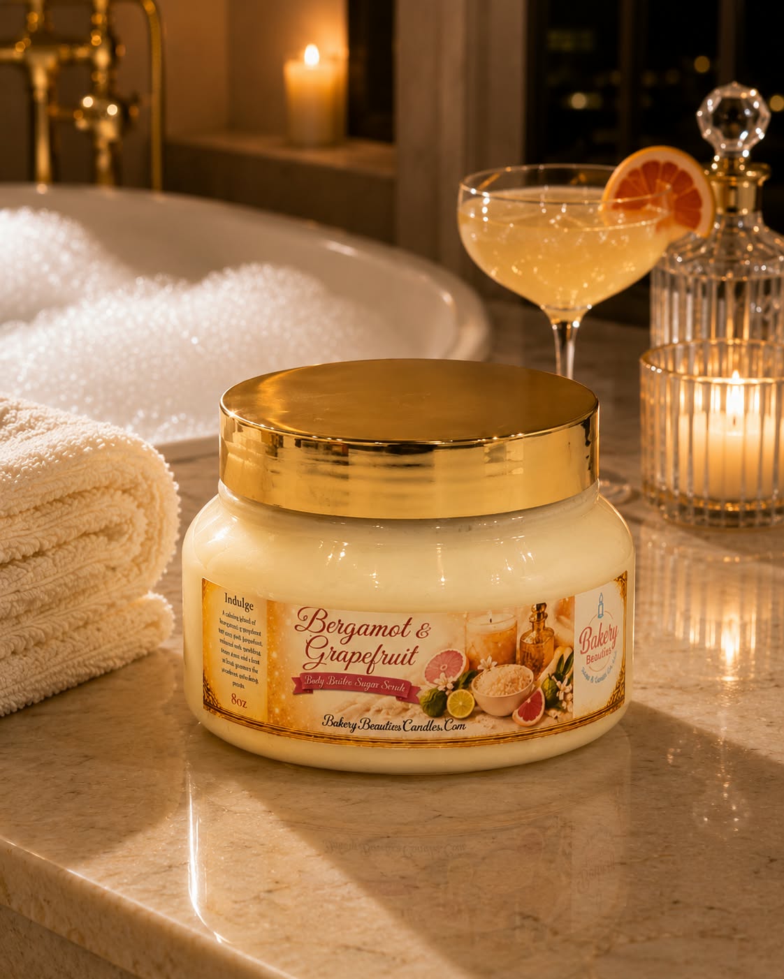 Bergamot & Grapefruit Body Brulee Sugar Scrub