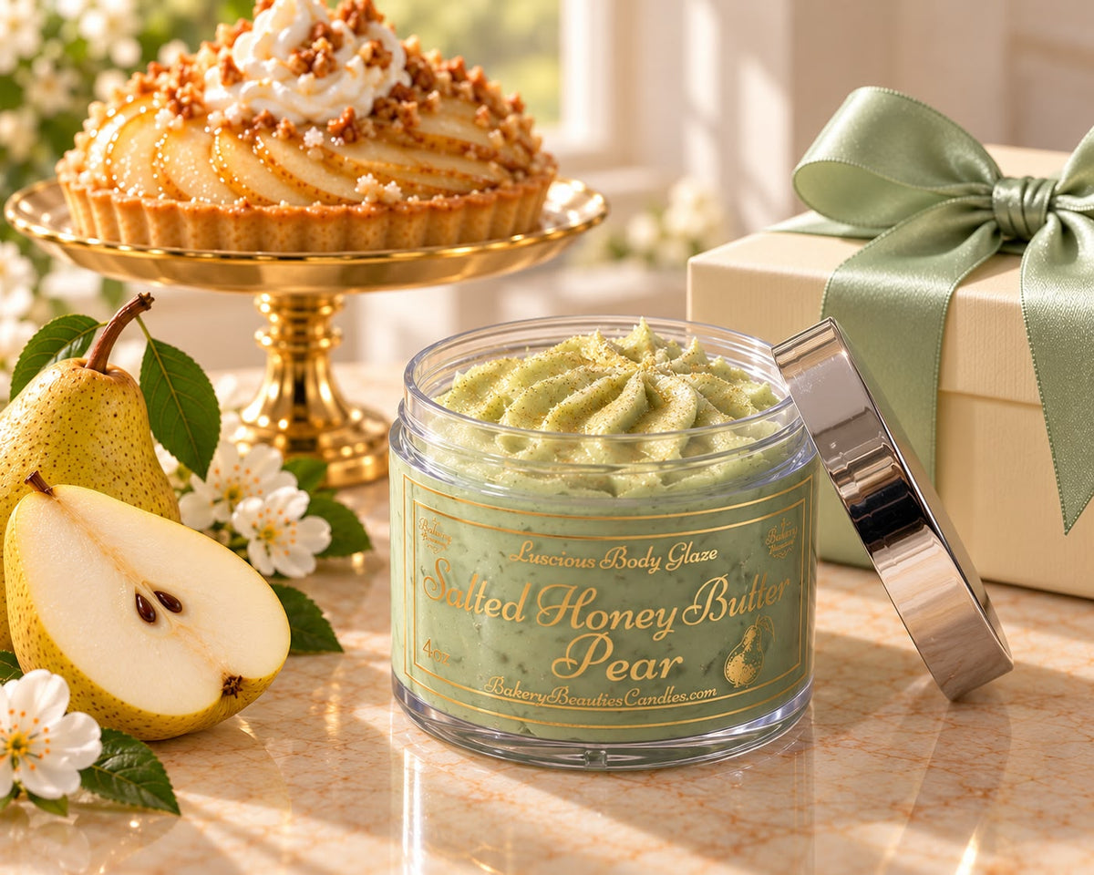 Salted Honey Butter Pear Body Glaze
