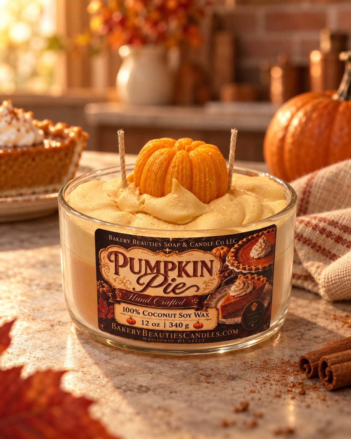 Pumpkin Pie Candle
