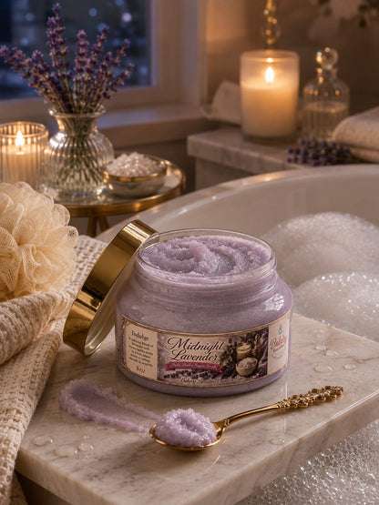 Midnight Lavender Body Brûlée Sugar Scrubs