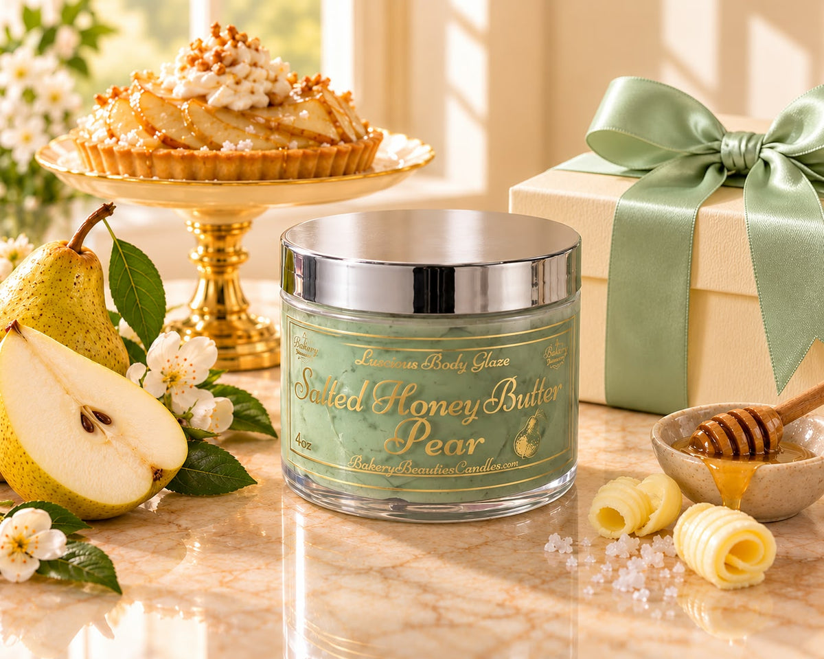 Salted Honey Butter Pear Body Glaze