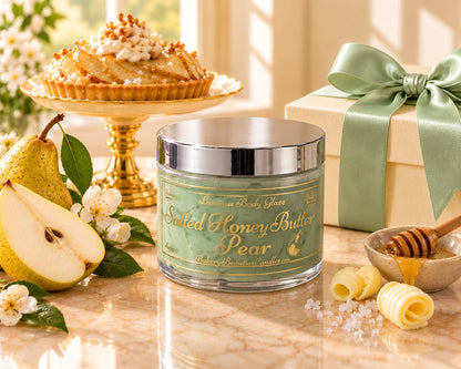 Salted Honey Butter Pear Body Glaze