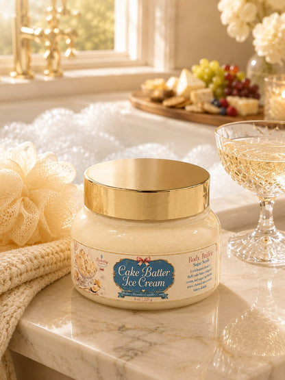 Cake Batter Ice Cream -Body Brûlée Sugar Scrub