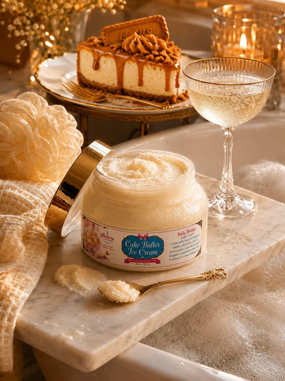 Cake Batter Ice Cream -Body Brûlée Sugar Scrub
