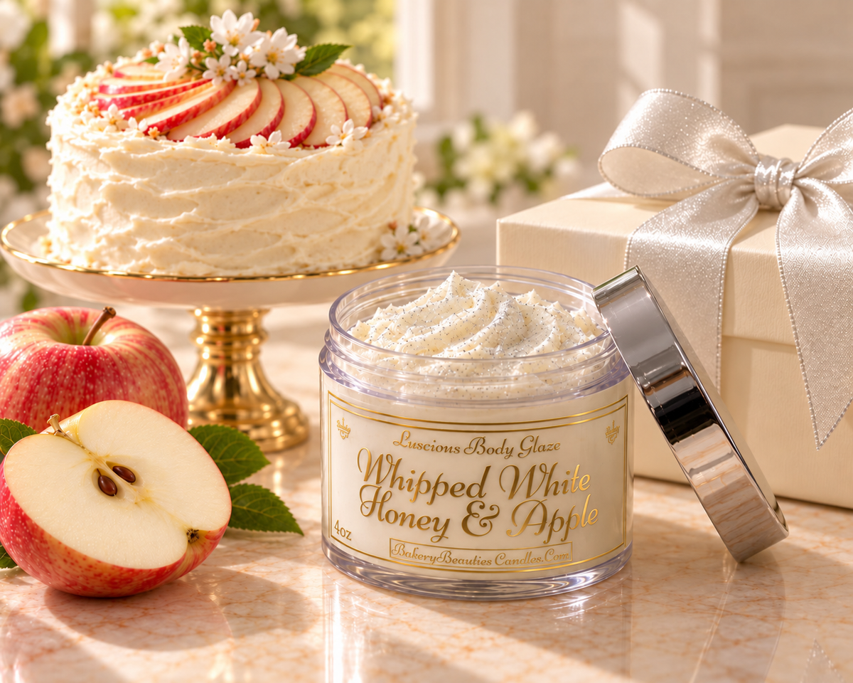 Whipped White Honey & Apple Body Glaze