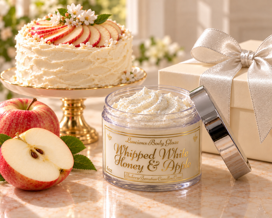 Whipped White Honey & Apple Body Glaze